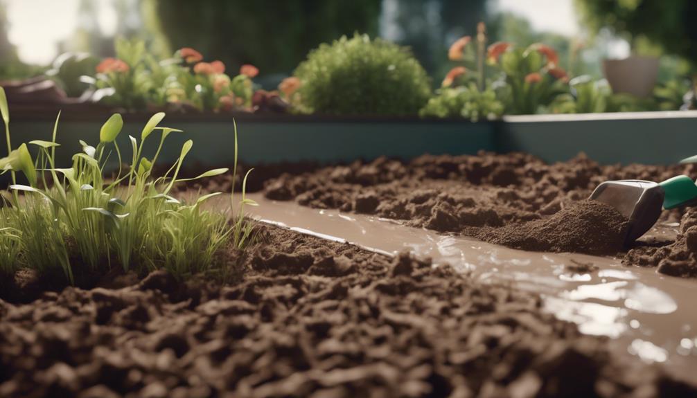 enhance clay soil drainage