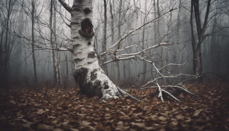 dying birch tree analysis