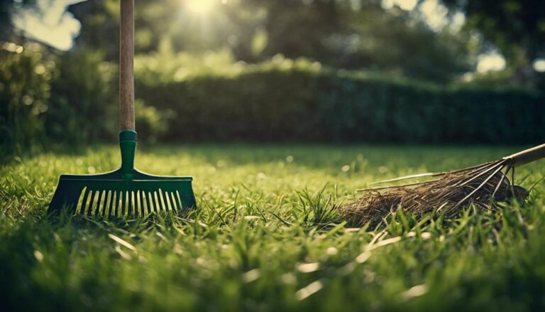 lawn dethatching for lushness