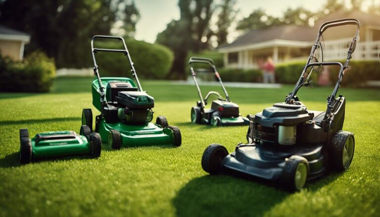 varieties of lawn mowers
