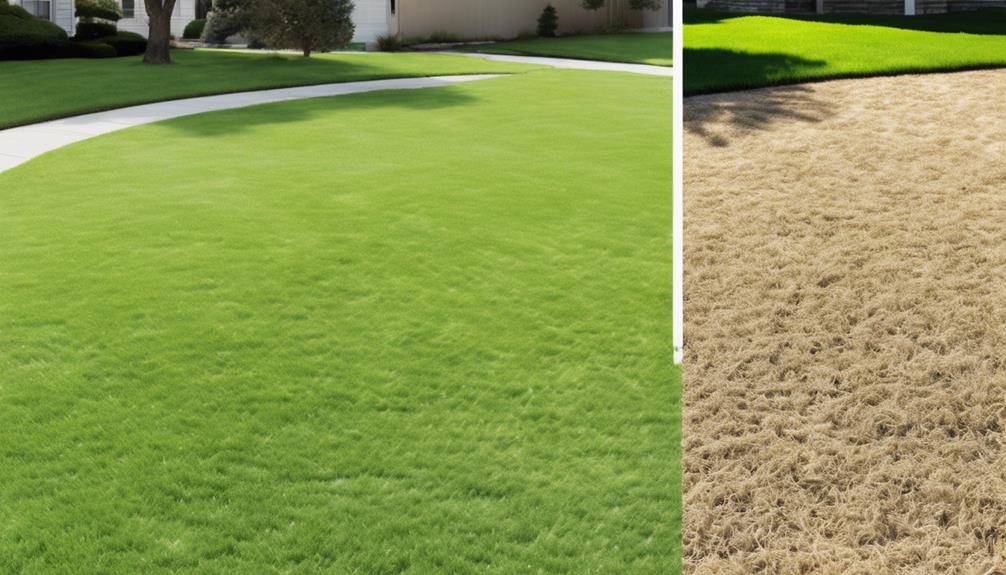 aerate lawn in summer