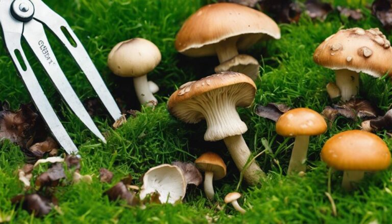 mushroom removal from lawns
