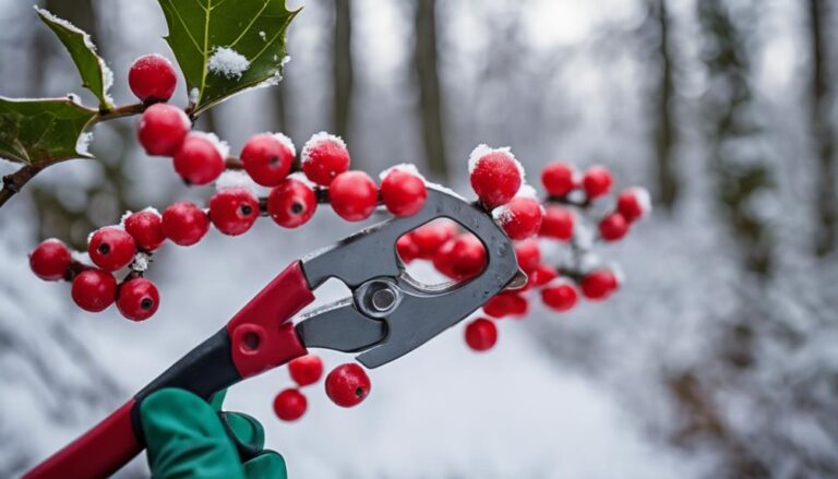 remove invasive english holly