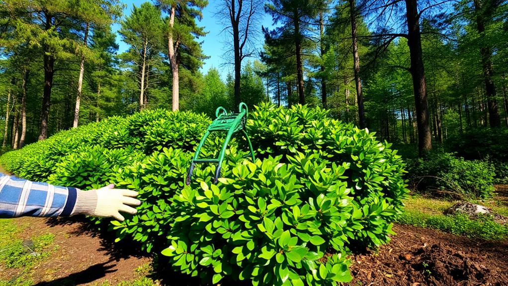 eliminate english holly effectively