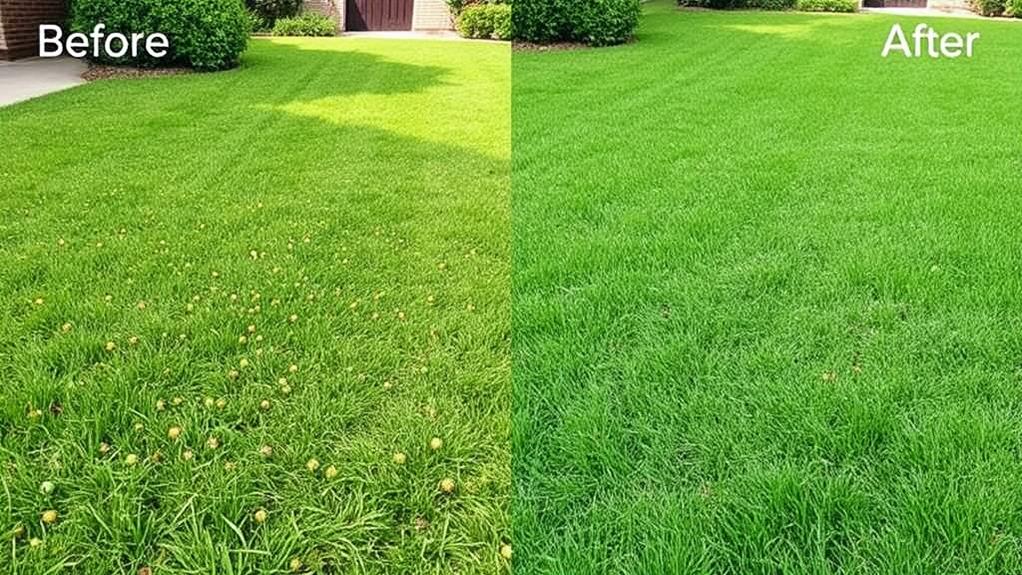 eliminating grass burs effectively