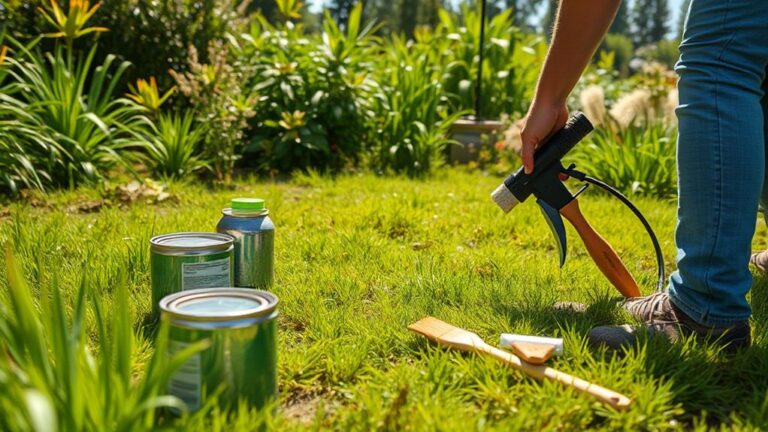 green grass paint guide