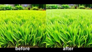 lawn care results timeline