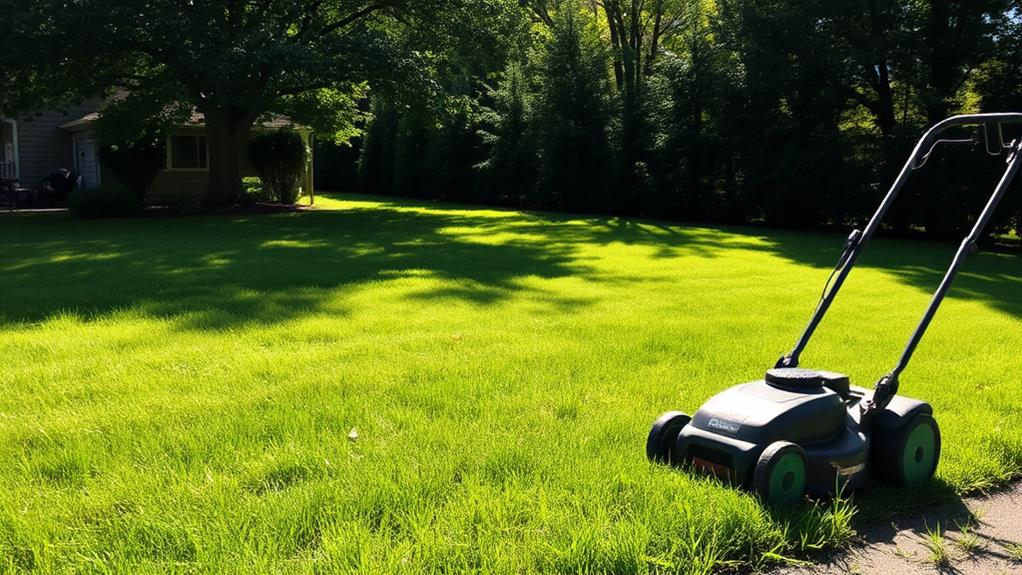 mow before lawn service