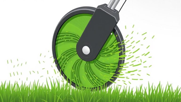 mulching blade cutting mechanism