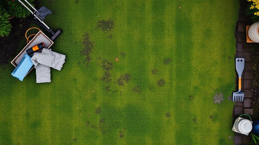 revive your waterlogged lawn