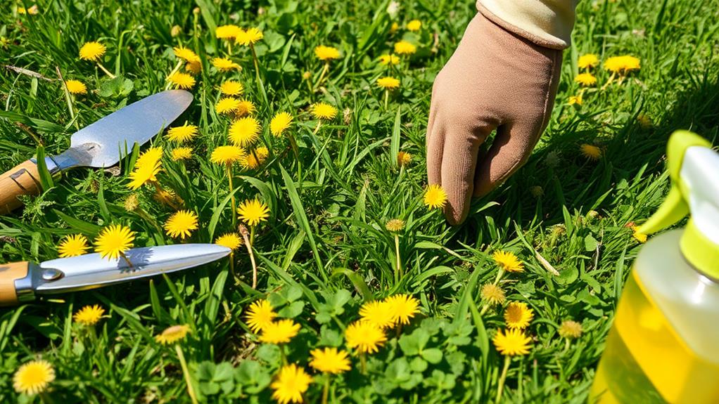 spring lawn weed control